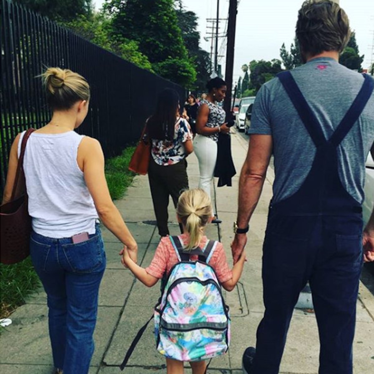Kristen Bell and Dax Shepard Send Daughter Lincoln Bell Shepard Off to Kindergarten 