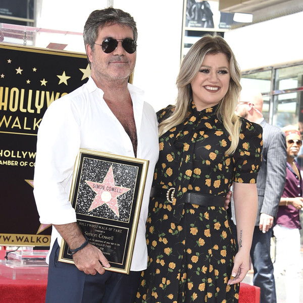 Simon Cowell, Kelly Clarkson 