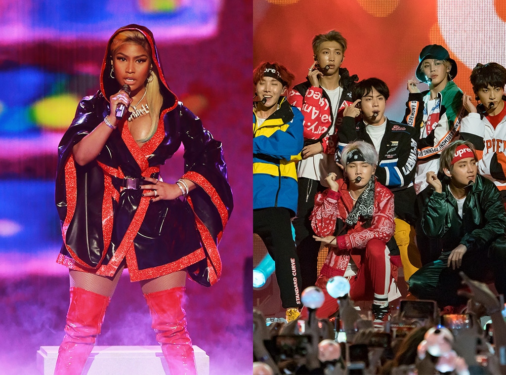 Nicki Minaj, BTS