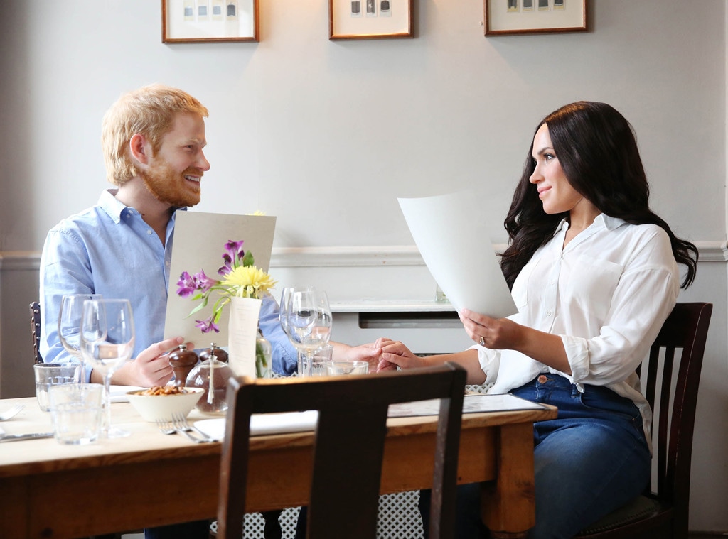 Prince Harry, Meghan Markle, Wax Figures 