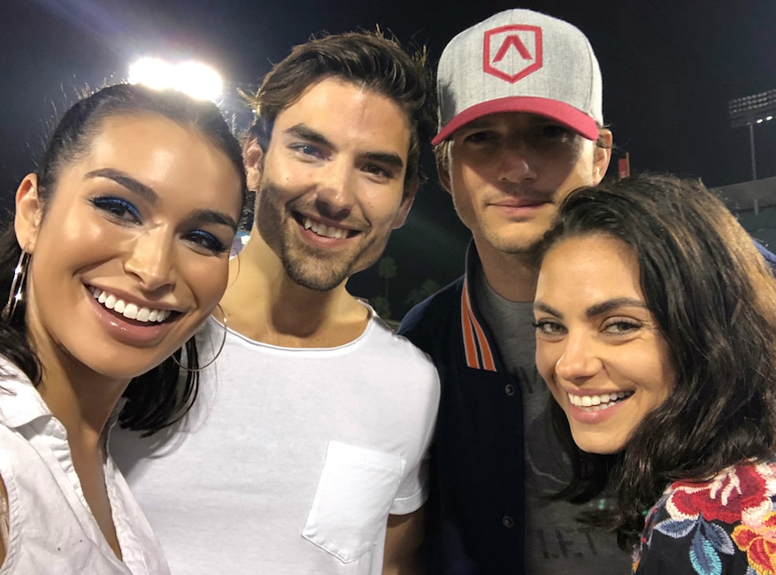 Ashton Kutcher, Mila Kunis, Jared Haibon, Ashley Iaconetti