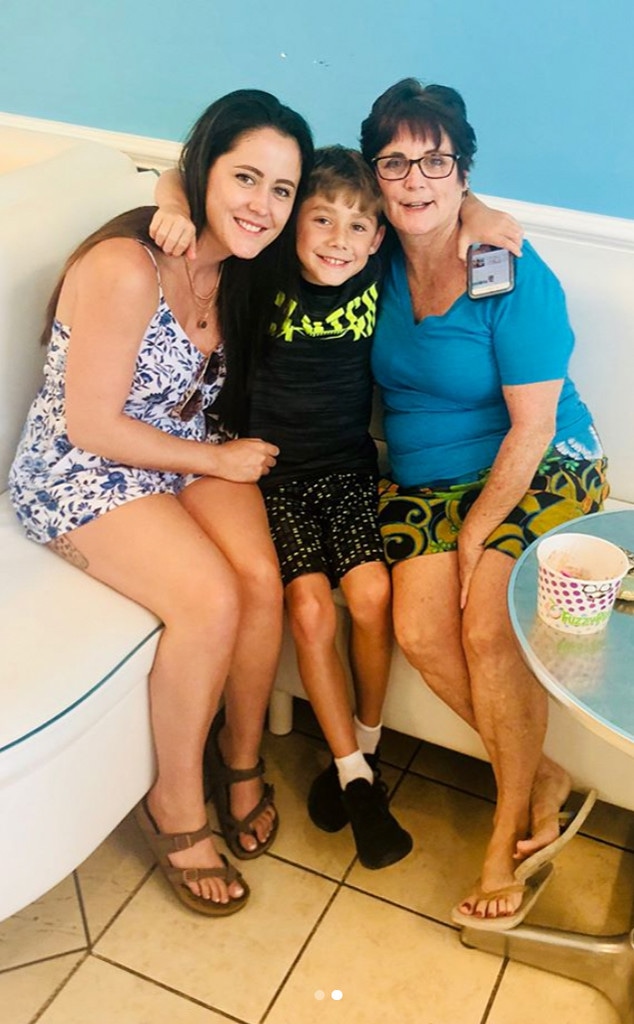 Jenelle Evans, Jenelle Eason, Barbara Evans, Jace, Instagram