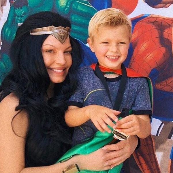 Fergie and Josh Duhamel Celebrate at Son's Superhero Birthday Party