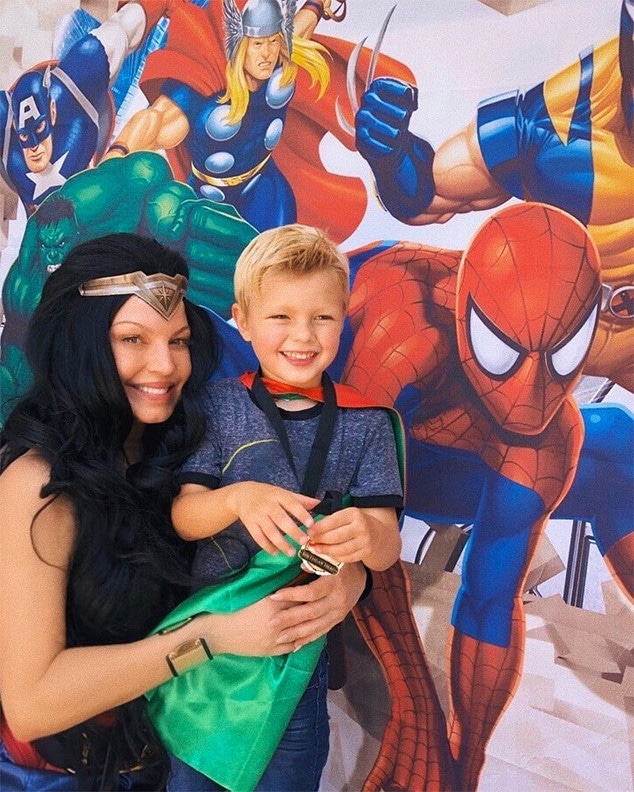 Fergie, Axl, Son, Birthday, Superhero