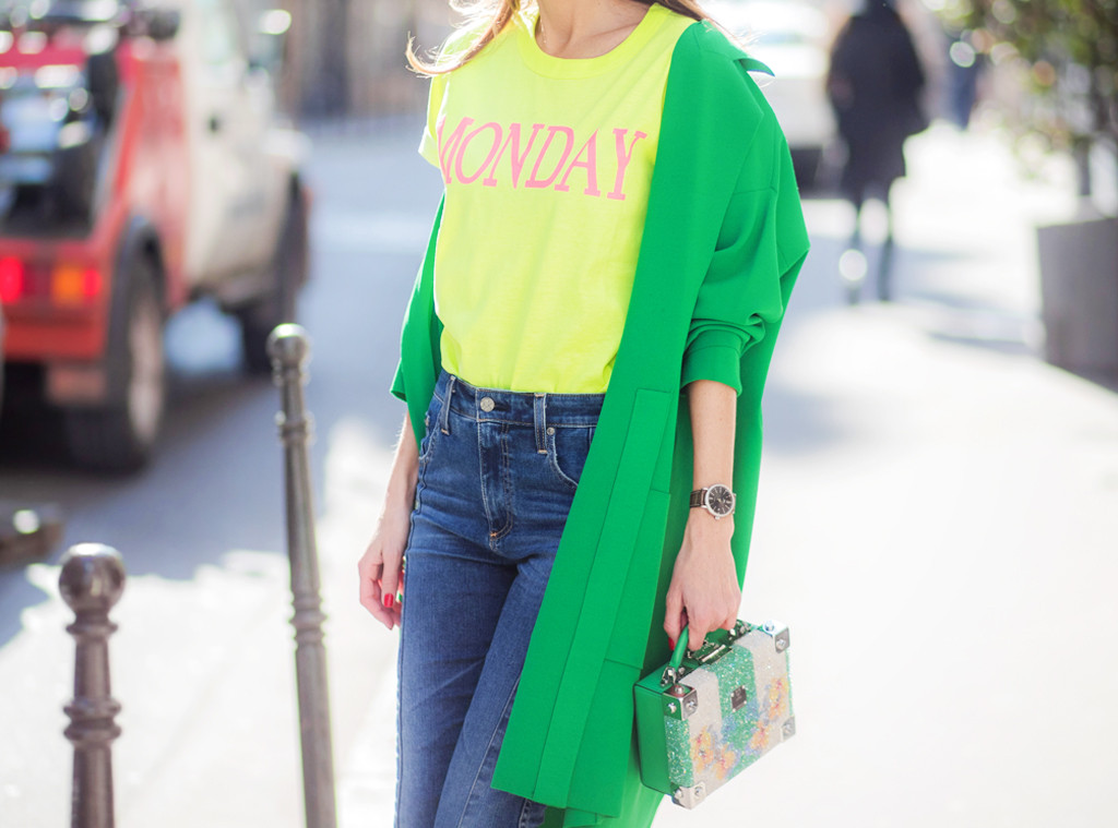 Shopping: Neon Green