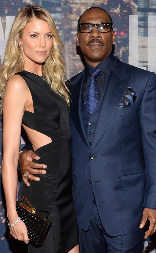 Eddie Murphy, Paige Butcher, SNL 40th Anniversary Celebration