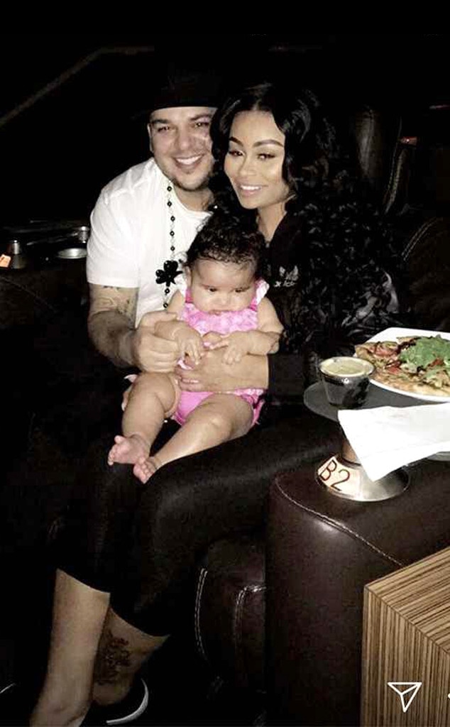 Blac Chyna, Rob Kardashian, Dream Kardashian, Throwback, Birthday