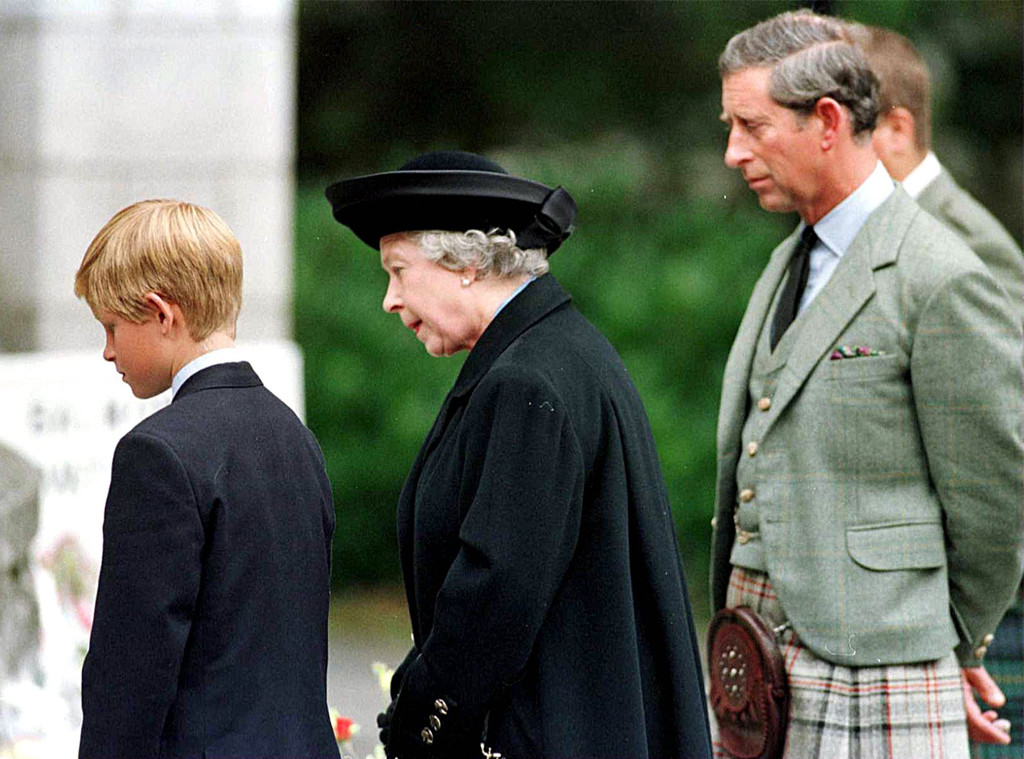 Prince Harry, Queen Elizabeth II, Prince Charles