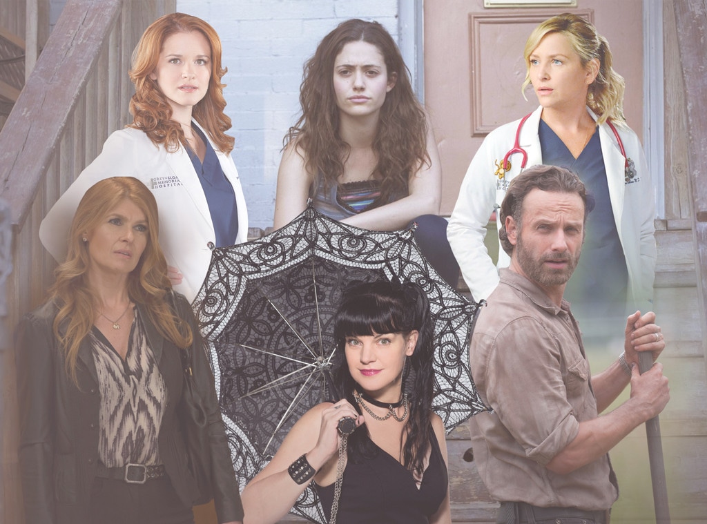 TV Stars Leaving Shows, Emmy Rossum, Andrew Lincoln, Connie Britton, Jessica Capshaw, Sarah Drew, Pauley Perrette