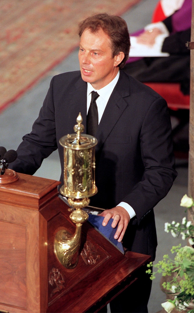 Tony Blair, Diana funeral