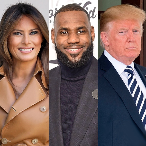 Lebron james shop donald trump