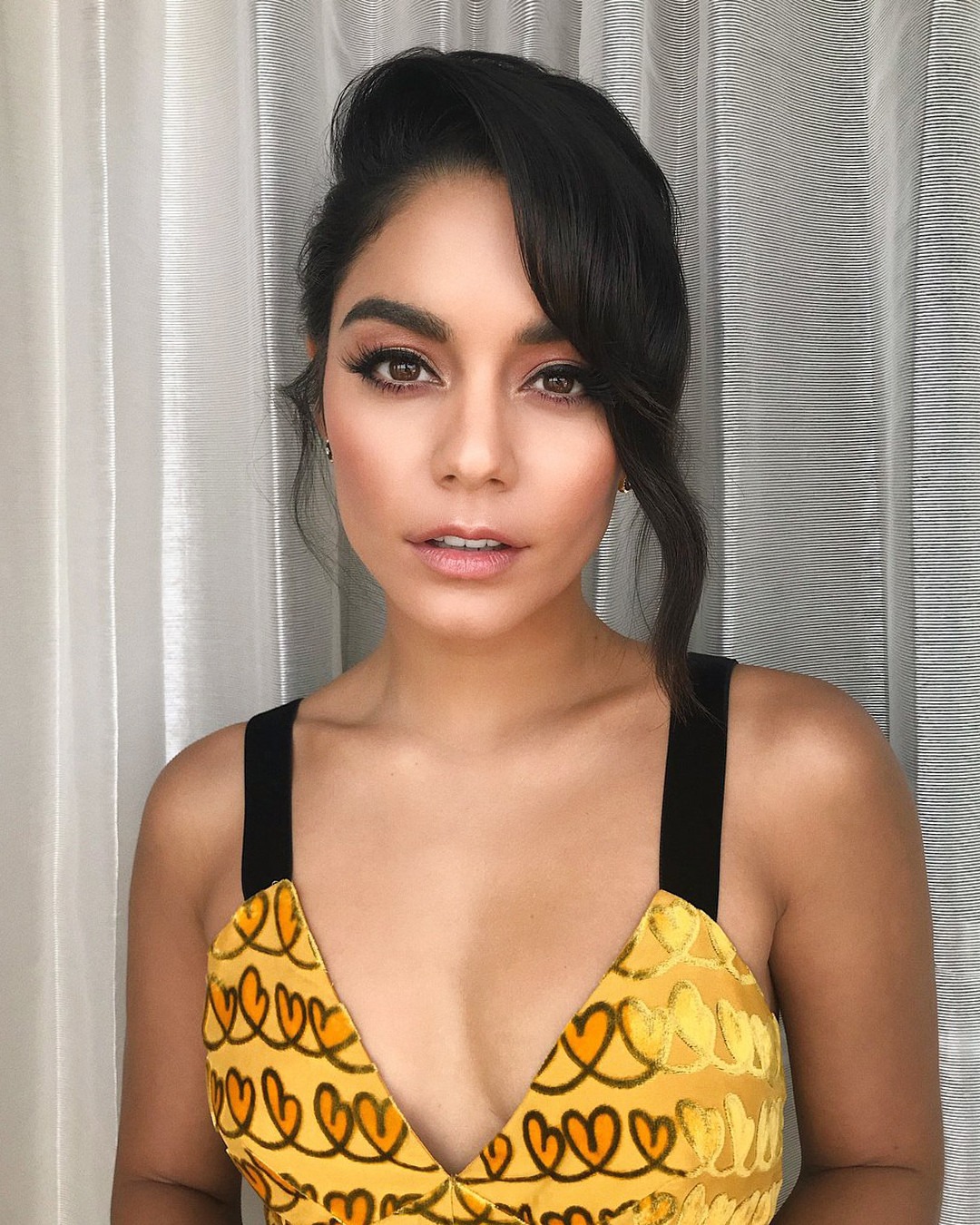 Vanessa Hudgens Dog Days Press Tour Hair Is Full Of Secrets E