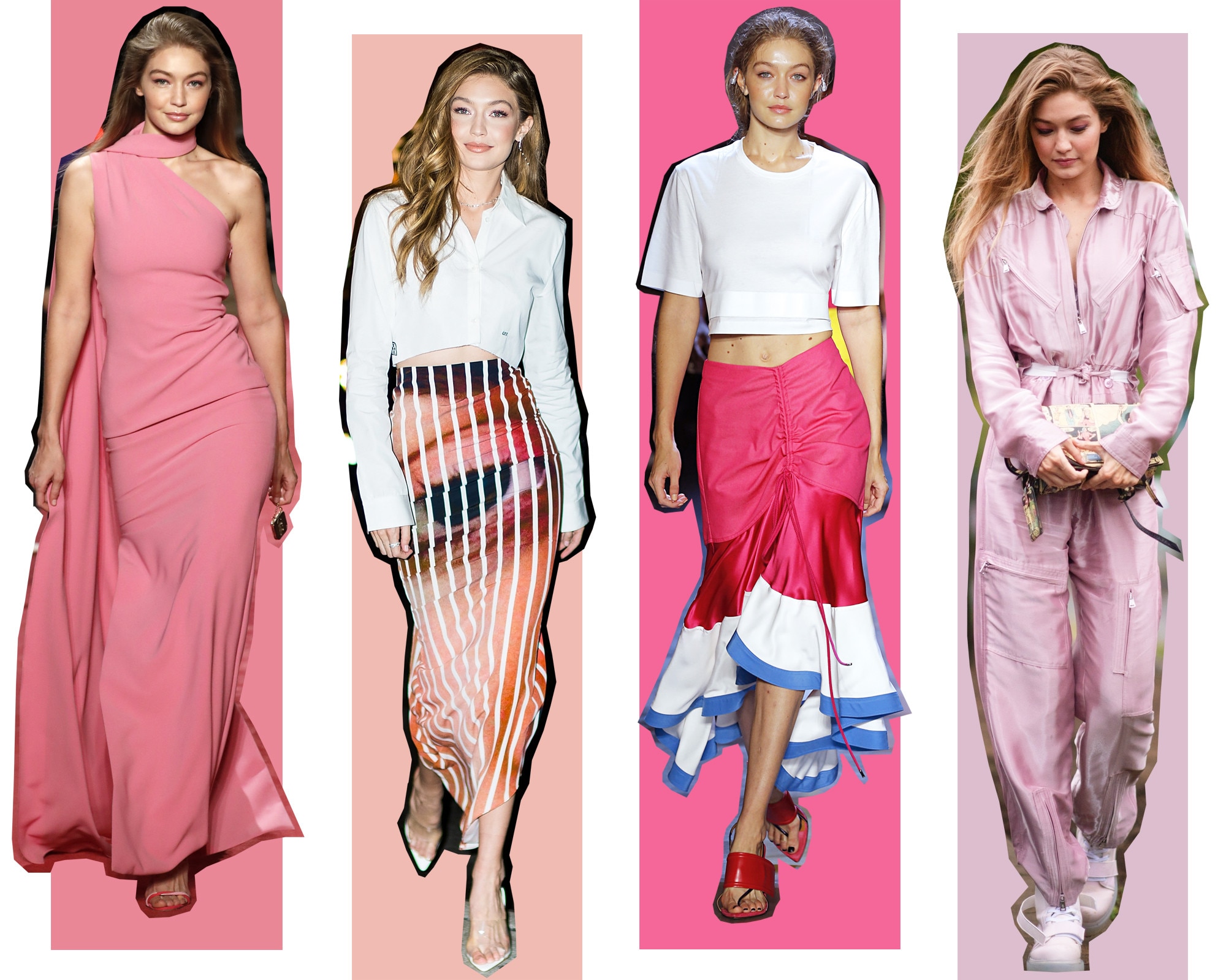 Every Outfit Gigi Hadid Has Worn During NYFW Spring 2019