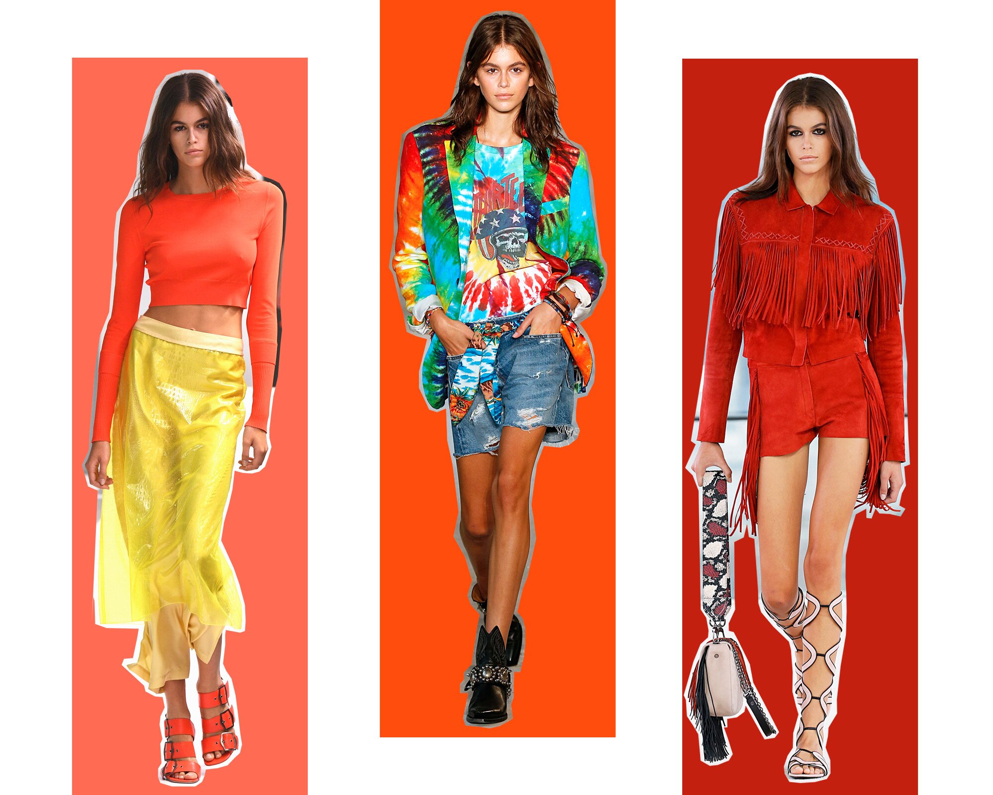 Every Outfit Kaia Gerber Has Worn During NYFW Spring 2019