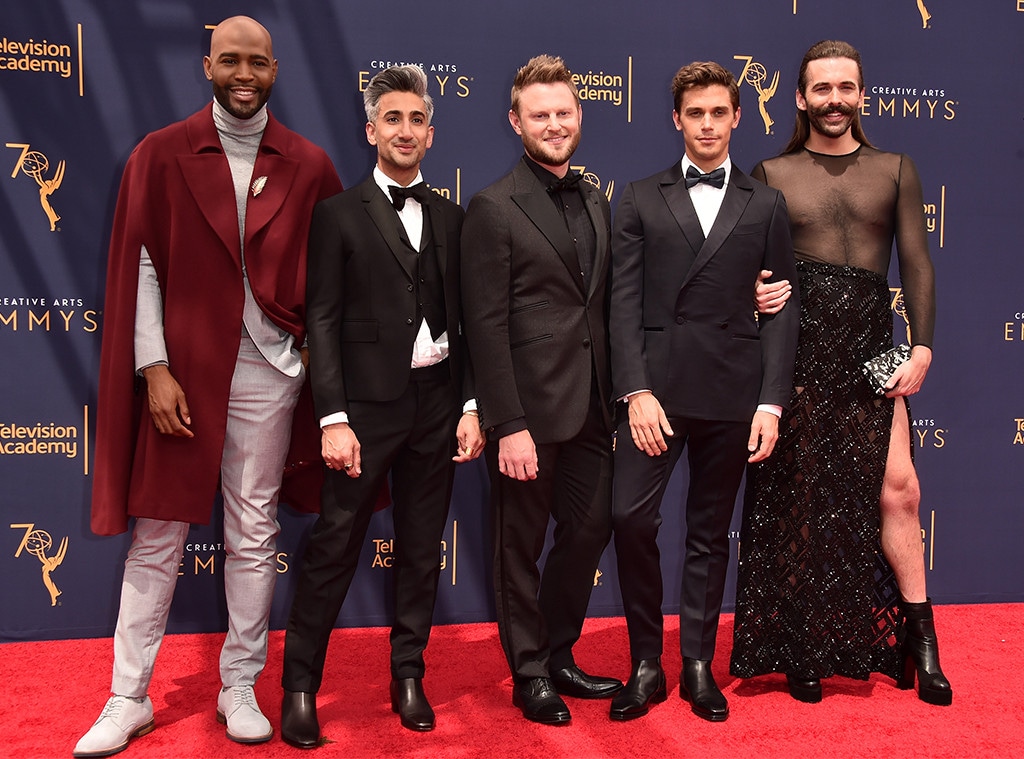 2018 Creative Arts Emmys, Karamo Brown, Tan France, Bobby Berk, Antoni Porowski, Jonathan Van Ness