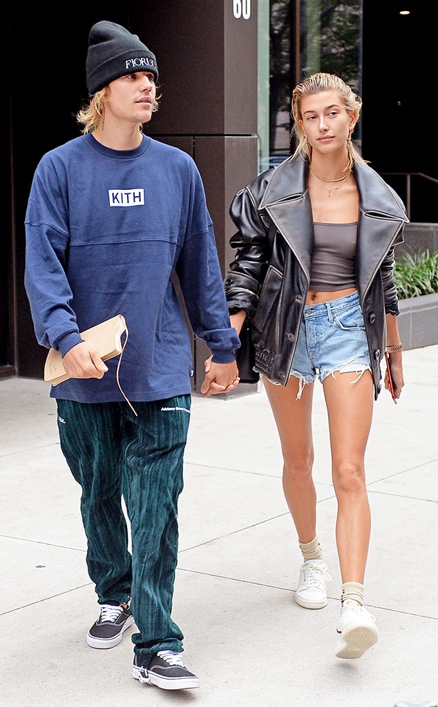 Justin Bieber and Hailey Baldwin from Summer 2018's Many Celeb Couple
