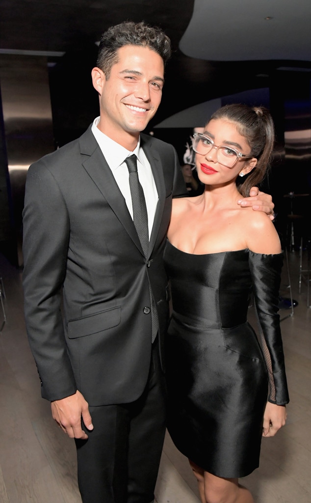 Wells Adams, Sarah Hyland, Pre-Emmys 2018, Party