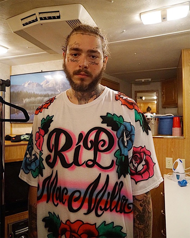 mac miller profile t shirt