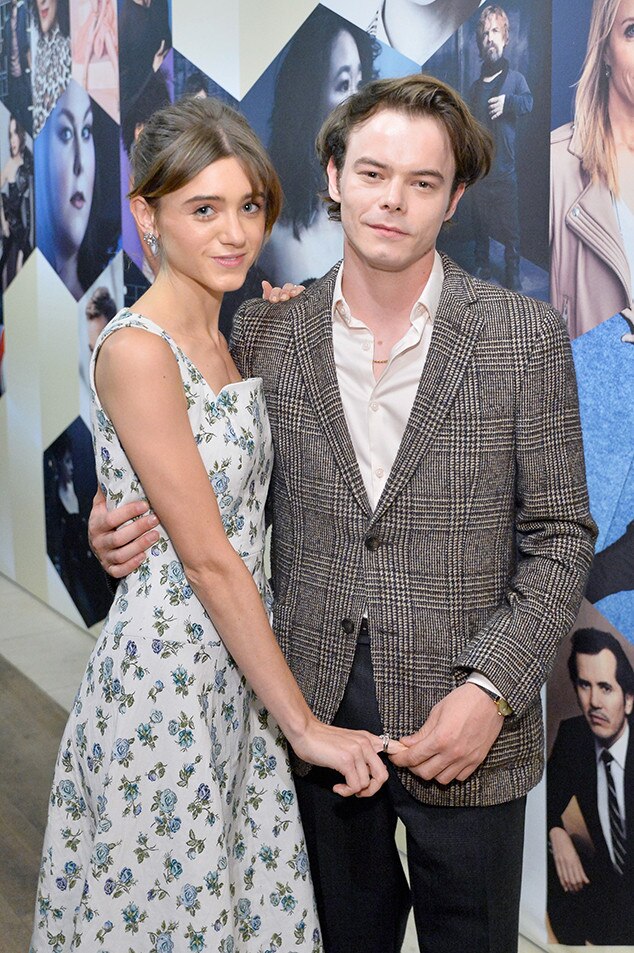 Natalia Dyer, Charlie Heaton, Pre-Emmys 2018, Party