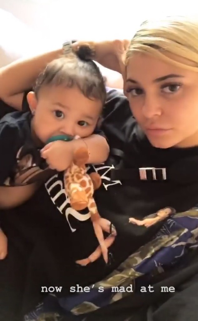 Kylie Jenner, Stormi Webster, Nap, Instagram