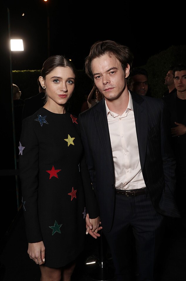 Natalia Dyer and Charlie Heaton from Emmys 2018: Pre-Award Show Party ...