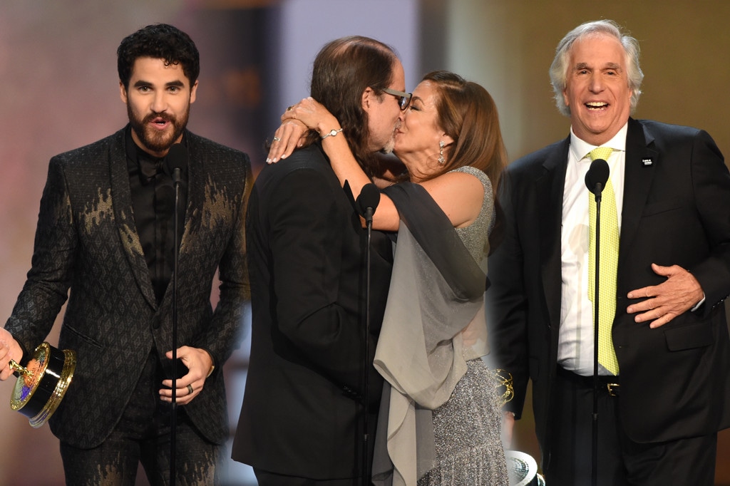 Darren Criss, Glenn Weiss, Henry Winkler, 2018 Emmys, 2018 Emmy Awards, Winners