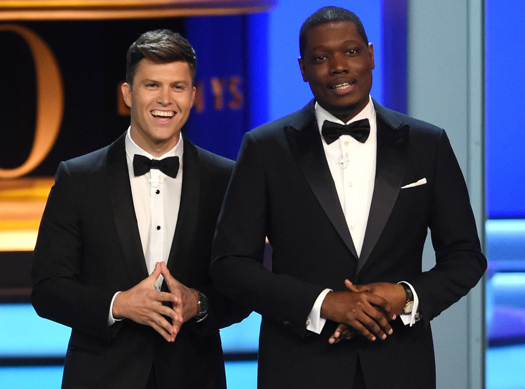 Colin Jost, Michael Che, 2018 Emmys, 2018 Emmy Awards, Show