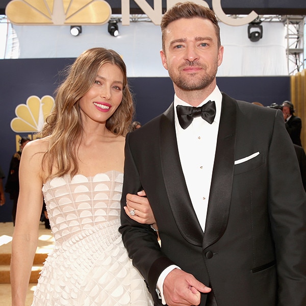 Justin Timberlake posts a photo of himself and Jessica Biel returning to  their room at the rival Wynn Casino after being paid to be the surprise  performer and guest of honor at