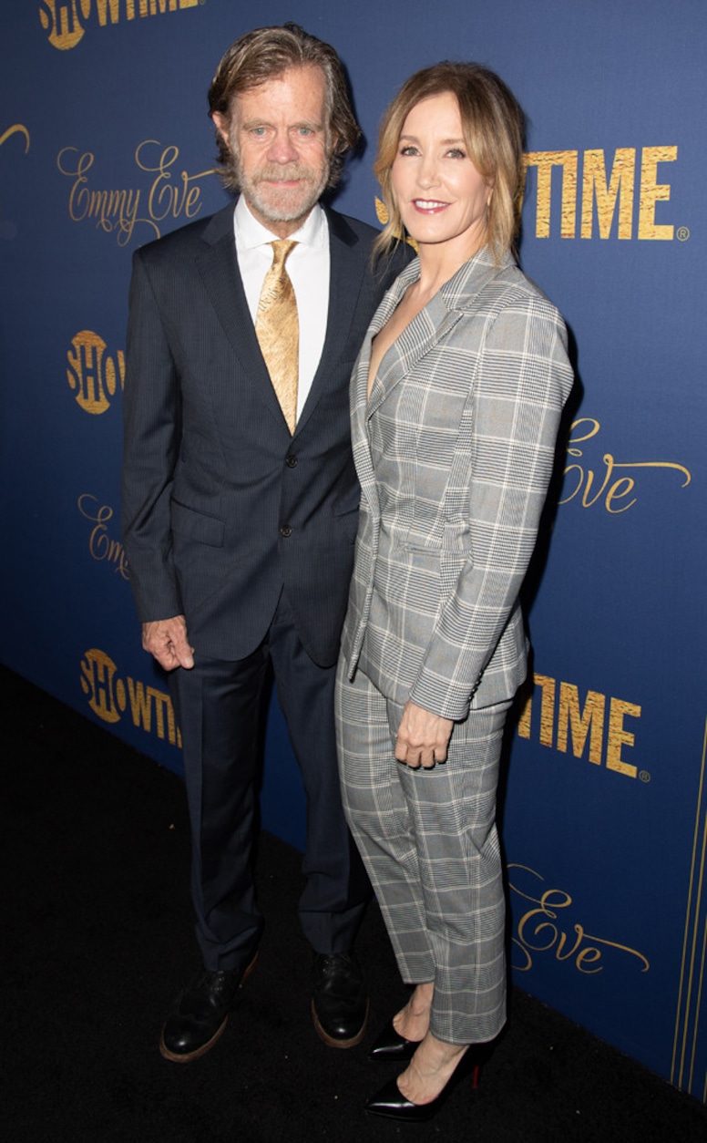 William H. Macy, Felicity Huffman, 2018 Pre-Emmys Parties