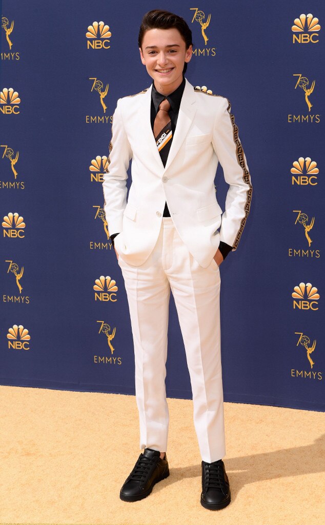 Noah Schnapp, 2018 Emmys, 2018 Emmy Awards, Red Carpet Fashions