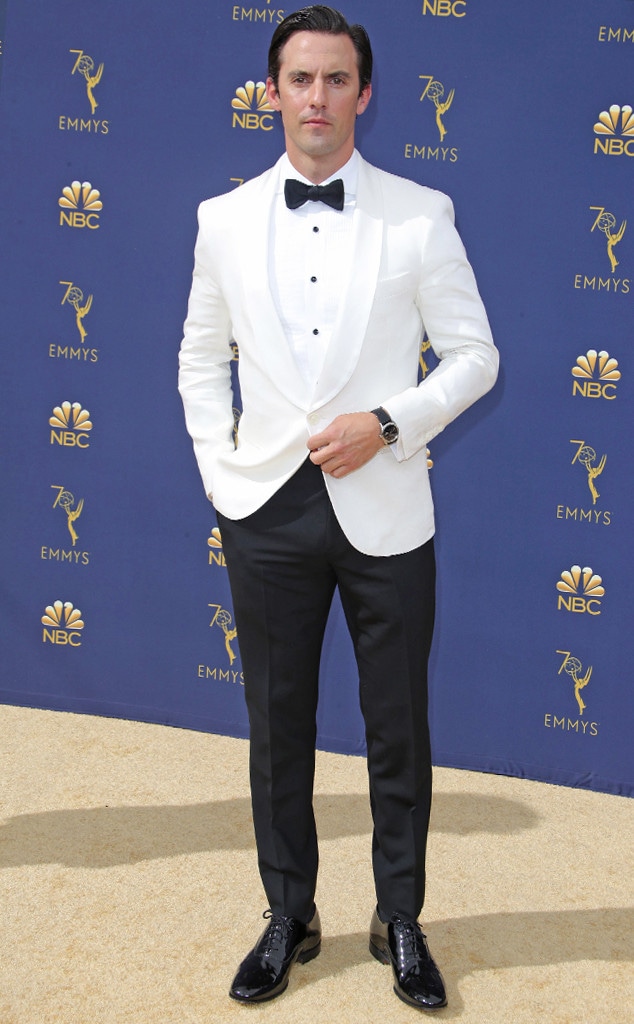 Milo Ventimiglia, 2018 Emmys, 2018 Emmy Awards, Red Carpet Fashions