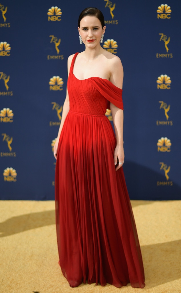 Rachel Brosnahan, 2018 Emmys, 2018 Emmy Awards, Red Carpet Fashions