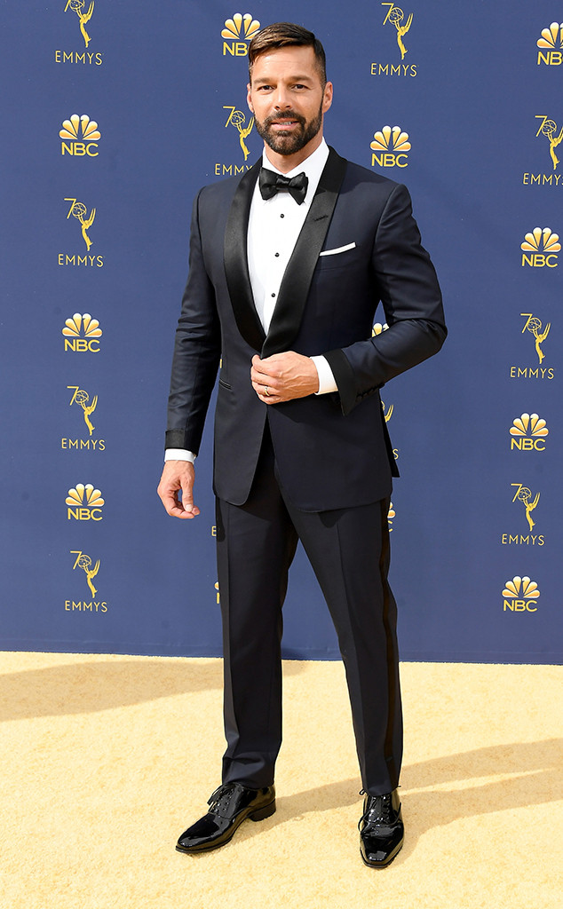 Ricky Martin, 2018 Emmys, 2018 Emmy Awards, Red Carpet Fashions