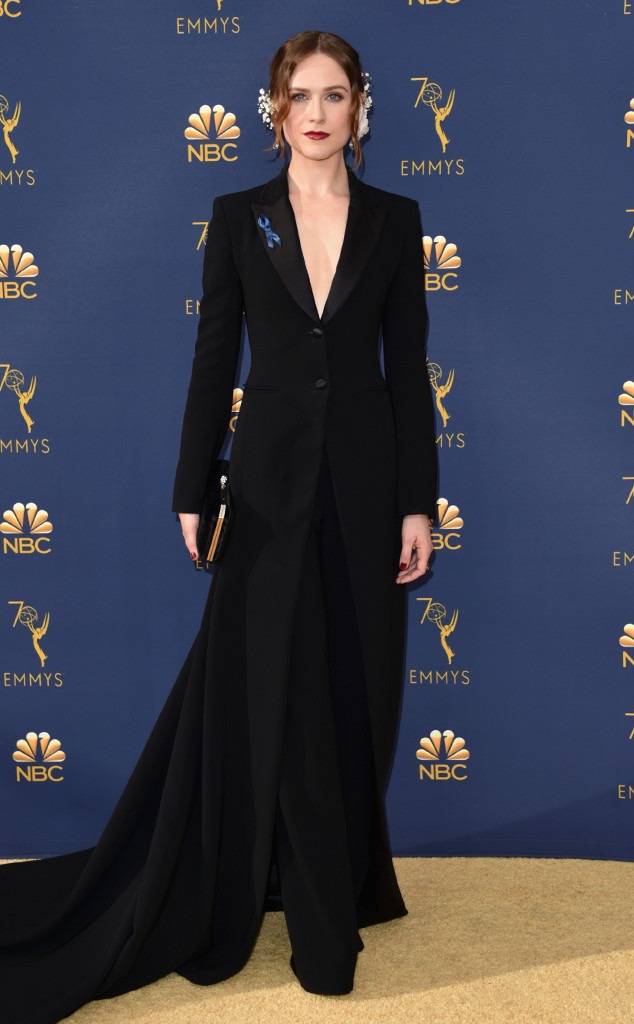 Evan Rachel Wood, 2018 Emmys, 2018 Emmy Awards, Red Carpet Fashions