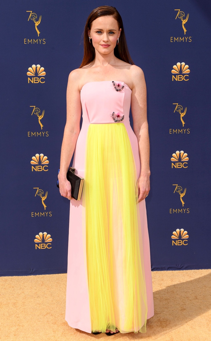 Alexis Bledel from 2018 Emmys Red Carpet Fashion | E! News