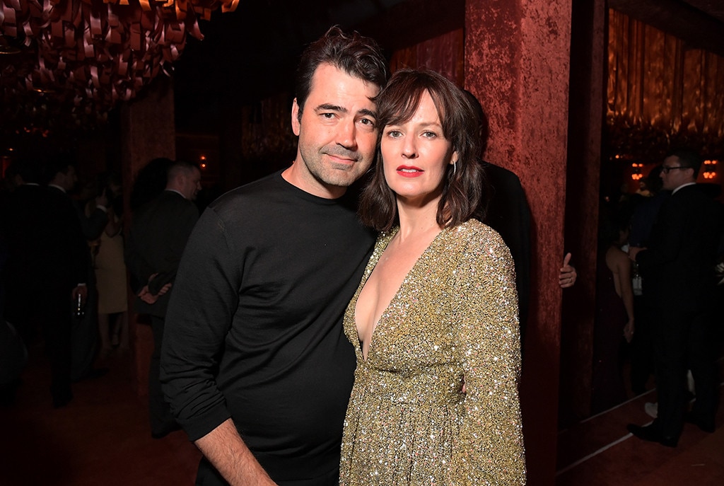 Ron Livingston & Rosemarie DeWitt from 2018 Emmys AfterParty Pics E