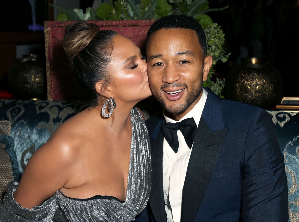 Chrissy Teigen, John Legend, 2018 Emmy After Party Pics