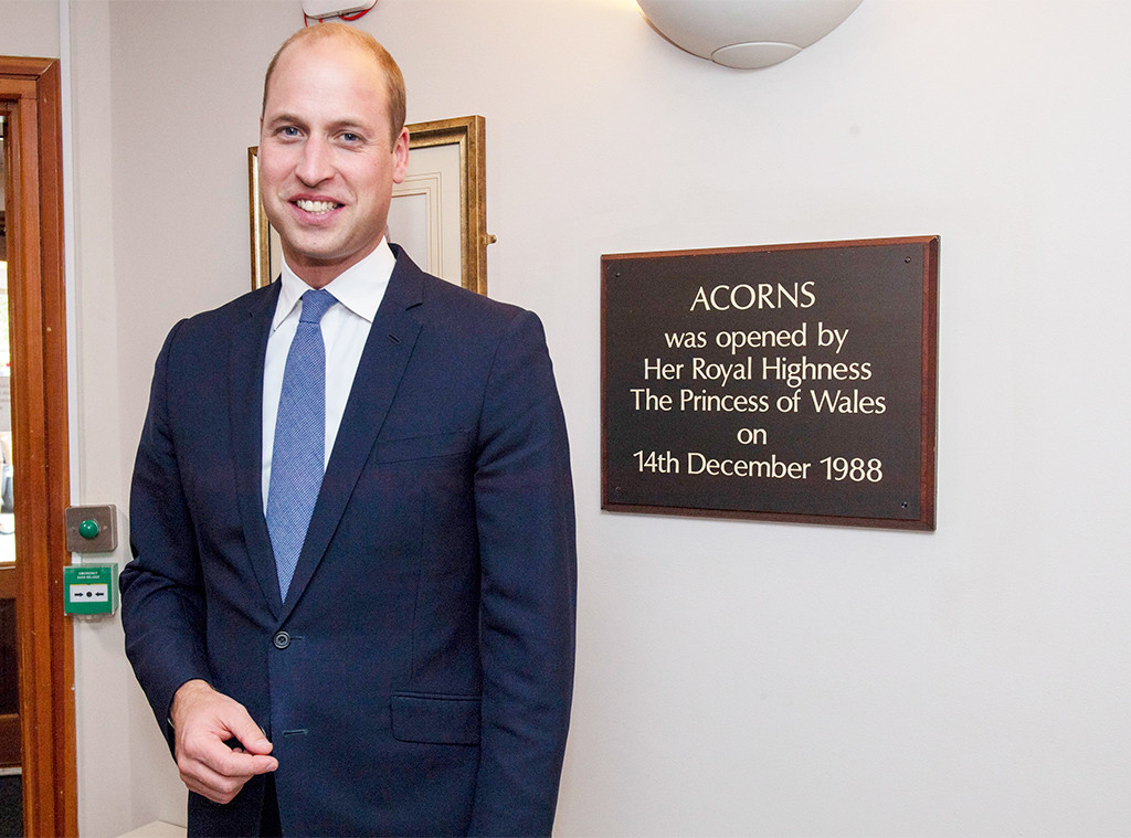 Prince William, Acorns Children's Hospice