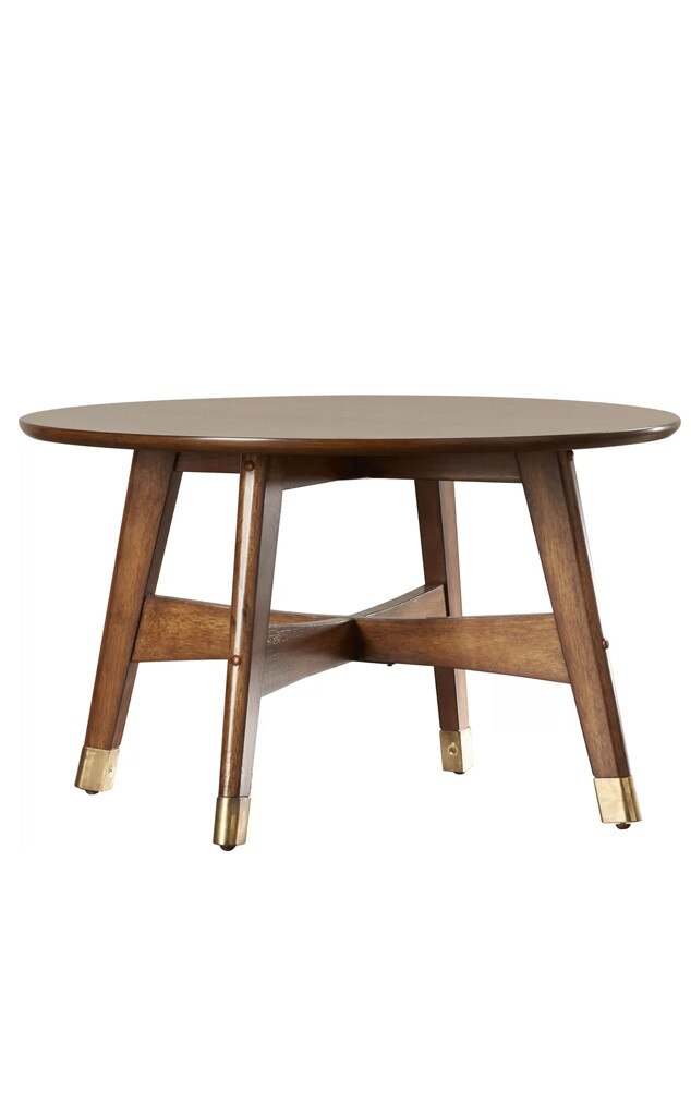 Round Coffee Table From Small Space Decor Mid Century Modern E