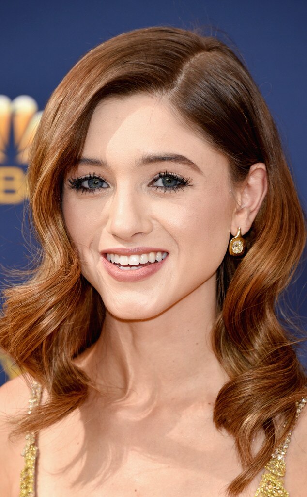 Natalia Dyer's Hair Serum from 10 Drugstore Beauty Products Celebs Used