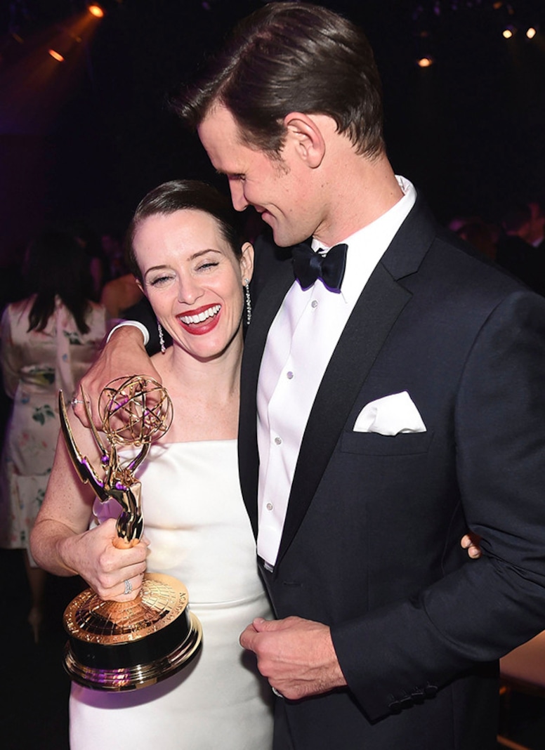 Claire Foy, Matt Smith, 2018 Emmy After Party Pics