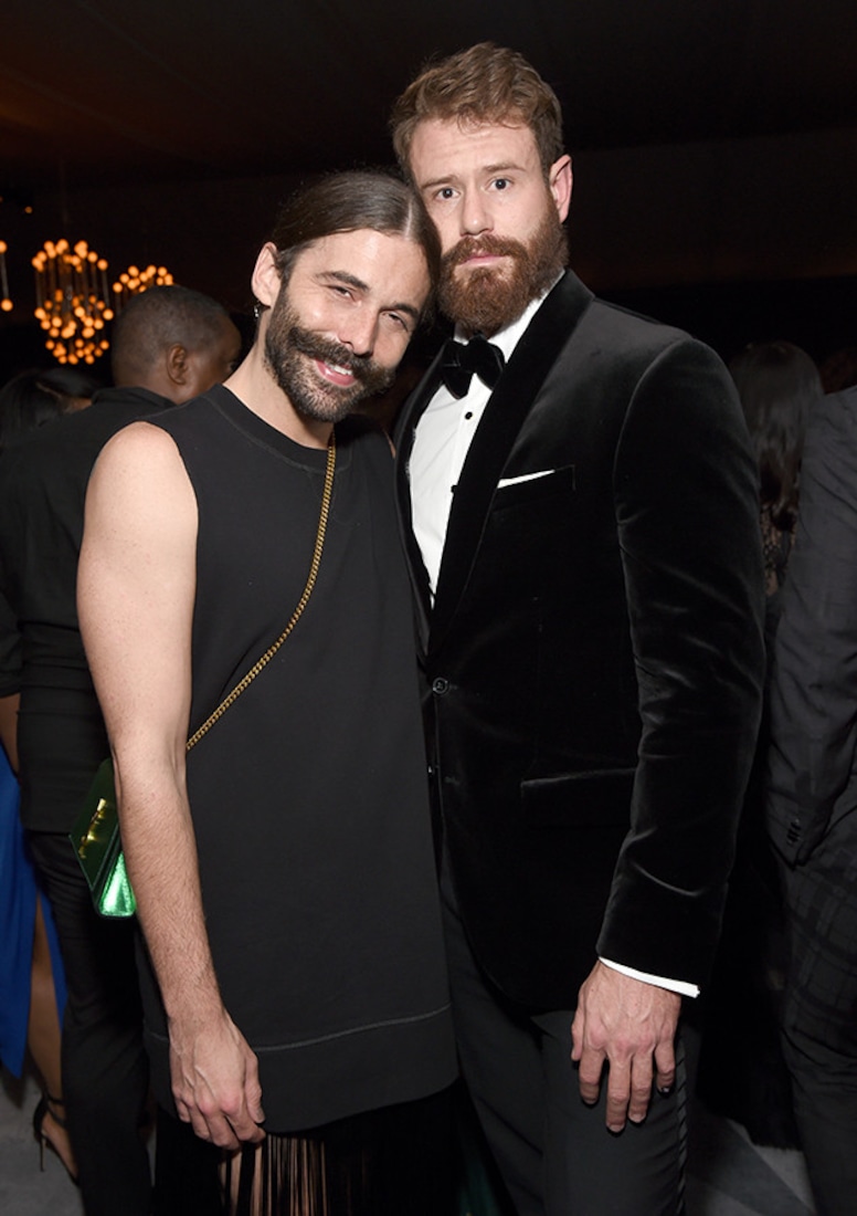Jonathan Van Ness, Wilco Froneman, 2018 Emmy After Party Pics