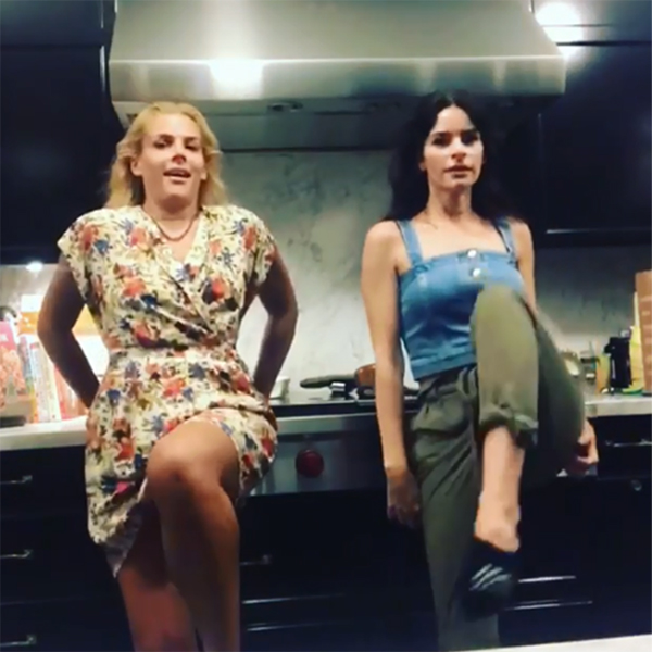 Watch Busy Philipps Parody Lindsay Lohans Epic Dance Moves E News