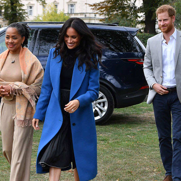 Doria Ragland, Meghan Markle, Prince Harry 