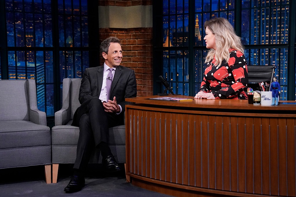 Kelly Clarkson, Seth Meyers