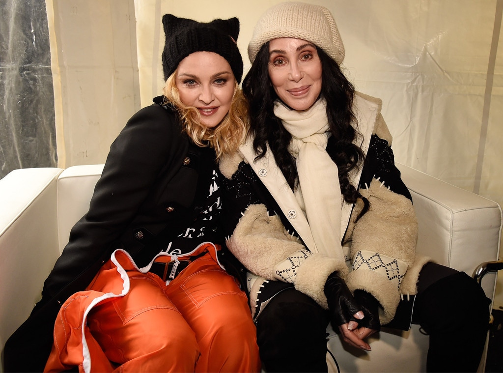 Madonna, Cher, Women's March 