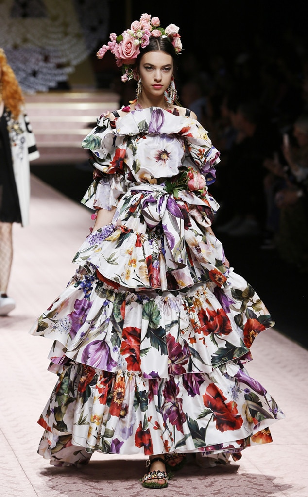 Dolce & Gabbana from Best Looks at Milan Fashion Week Spring 2019 | E! News