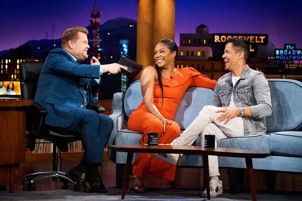 Tiffany Haddish, Jay Hernandez, The Late Late Show With James Corden