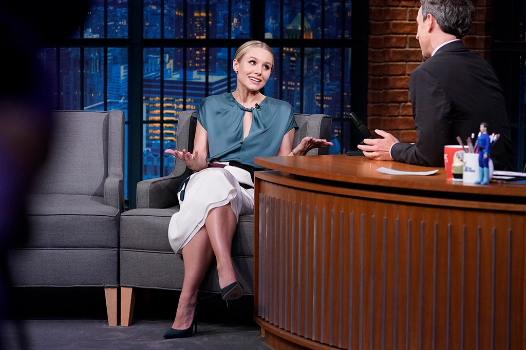 Kristen Bell, Late Night With Seth Meyers