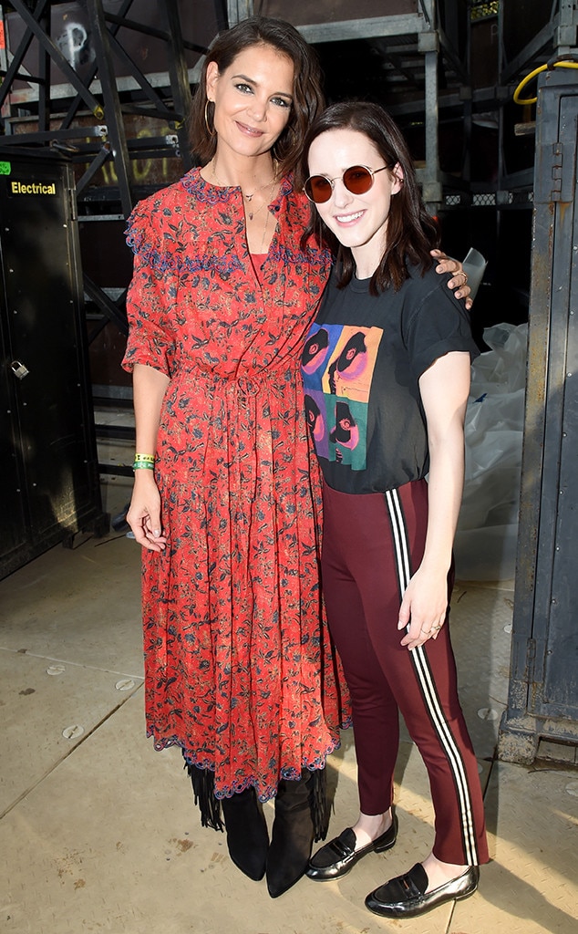 Katie Holmes & Rachel Bosnahan from 2018 Global Citizen Festival: Star